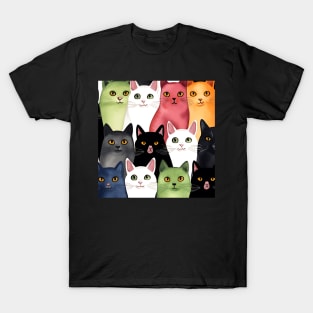 Cats everywhere T-Shirt